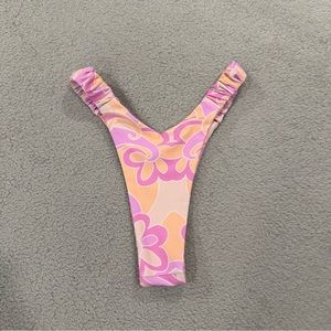 Kulani Kinis Retro Y Thong Bikini Bottoms